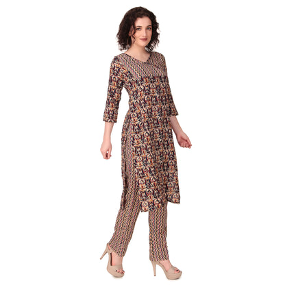 Magnetism cotton Suit Set with Pant for Women