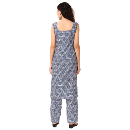 Magnetism Indigo Kurta with Pant